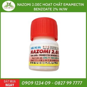 NAZOMI 2.0EC hoạt chất emamectin benzoate 2% w/w