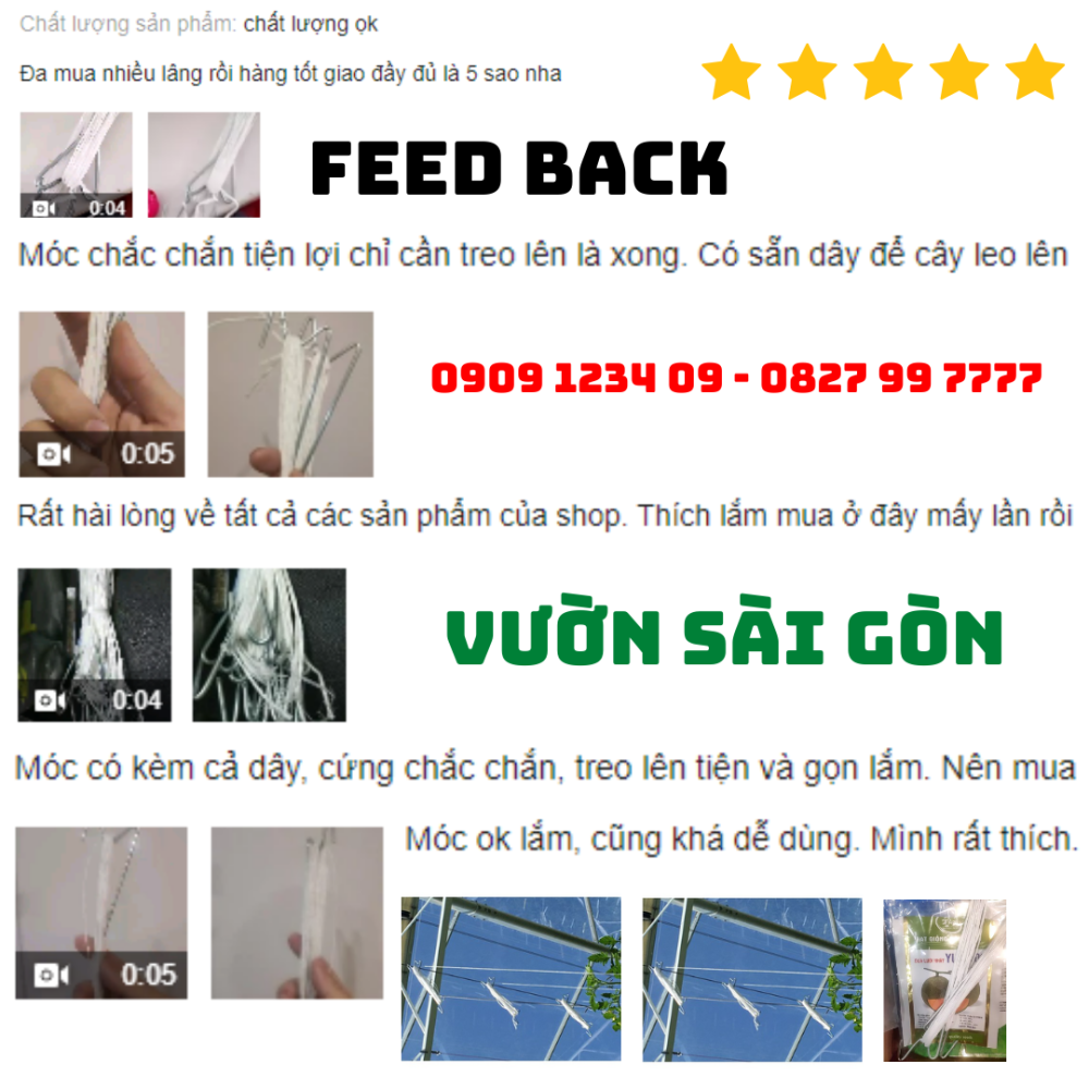 Moc Thep Treo Day Dua Luoi Ca Chua
