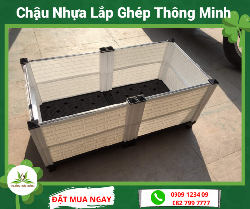 Chau Nhua Lap Ghep Thong Minh