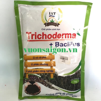 Trộn và xử lý đất trồng rau bằng Trichoderma