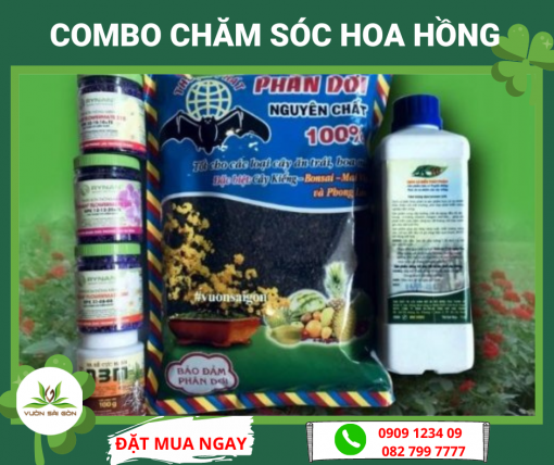 Combo Cham Soc Hoa Hong