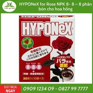 Phân bón HYPONeX for Rose 30 viên