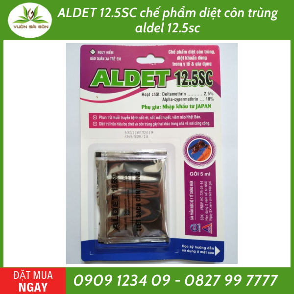 ALDET 12.5SC chế phẩm diệt côn trùng aldel 12.5sc