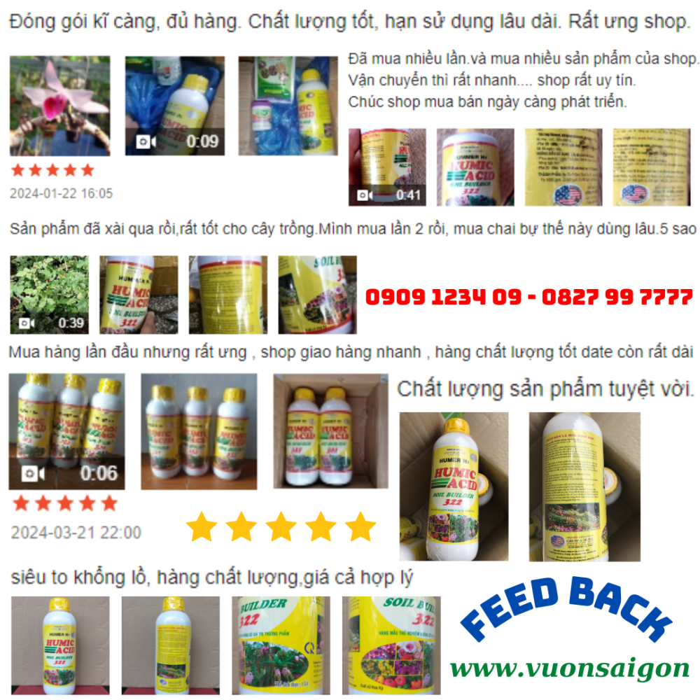 Phan Bon Humic 322