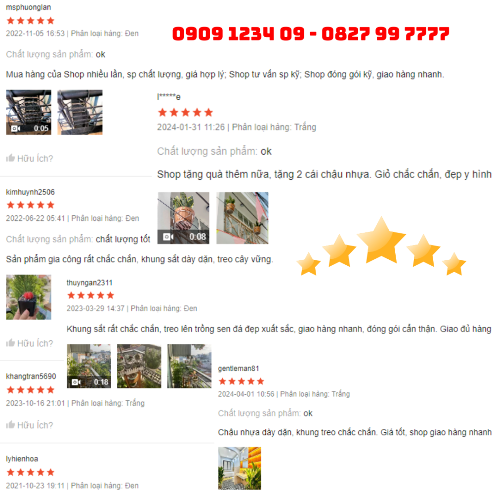Khung Sat Tron Treo Lan Can
