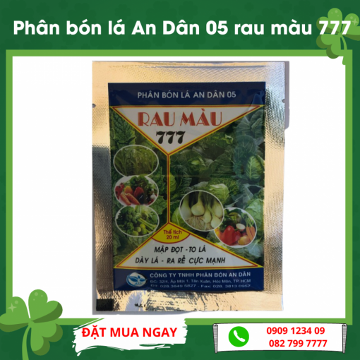 Phan Bon La An Dan 05 Rau Mau 777