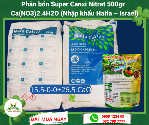 Phan Bon Super Canx Nitrat