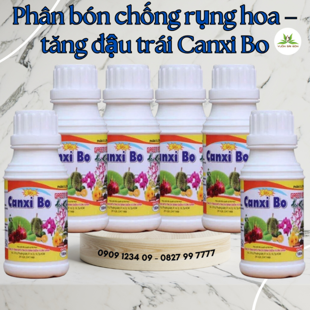 Phan Bon Chong Rung Hoa Tang Dau Qua Canxi Bo