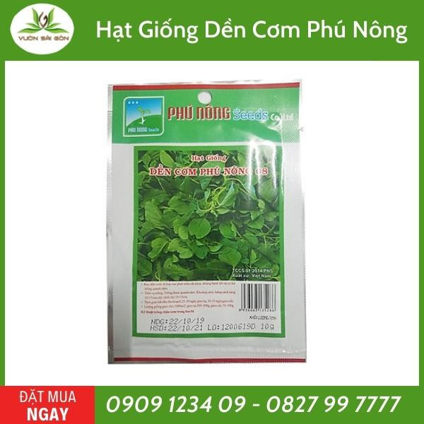Hat Giong Rau Den Com Phu Nong
