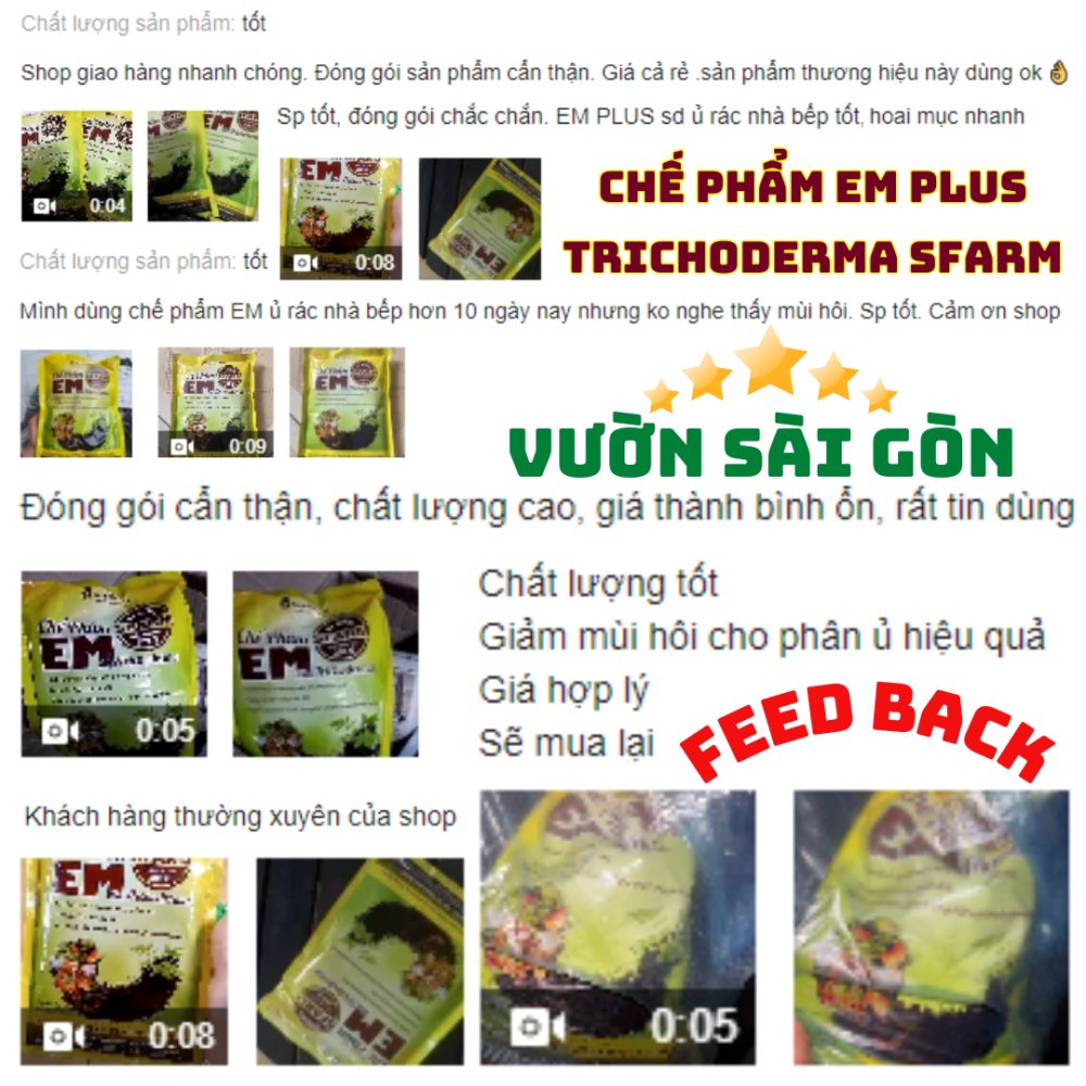 Men Vi Sinh Em Plus Trichoderma Sfarm