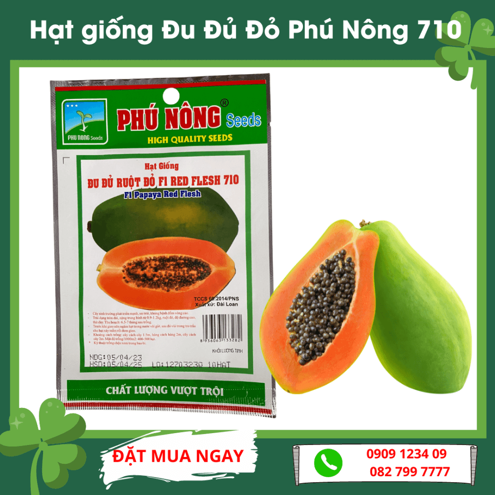 Hat Giong Du Du Do Phu Nong 710
