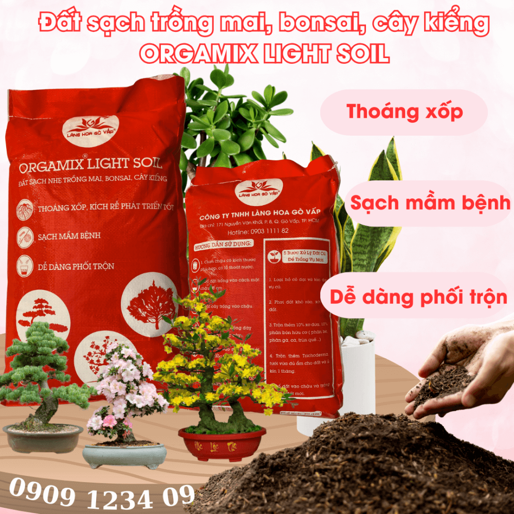 Dat Sach Trong Mai Bonsai Cay Kieng Orgamix Light Soil (1)