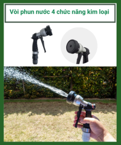 Voi Phun Nuoc 4 Chuc Nang Kim Loai