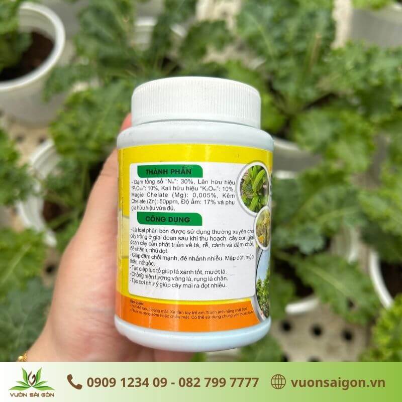 công dụng của Siêu Kích Đọt Mai Vàng NPK 30-10-10+TE