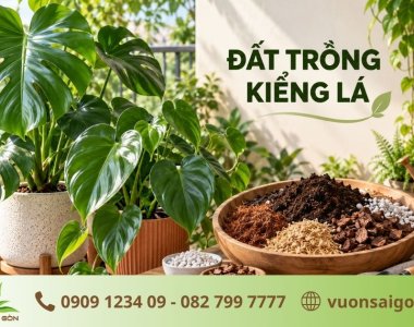 Đất Trồng Kiểng Lá Chuẩn: Công Thức Phối Trộn Cho Lá Xanh Bóng